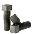 Set Screws Square Head - Alloy Steel - Thru-Hardened 1/4'-20 x 1-1/4' - Thermal Black Oxide (Quantity: 3000) - Grub-Blind-Allen-Headless Screw