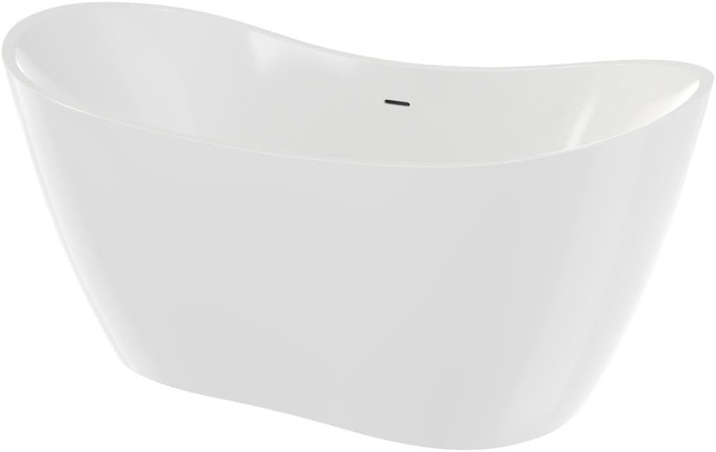 Vintage Tub & Bath Philo 54 Inch Acrylic Double Slipper Freestanding Tub