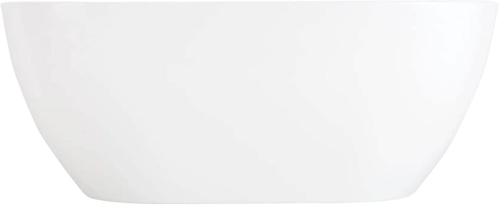 Signature Hardware 450576 Hibiscus 67' Oval Acrylic Freestanding Tub with Integrated Drain and Overflow