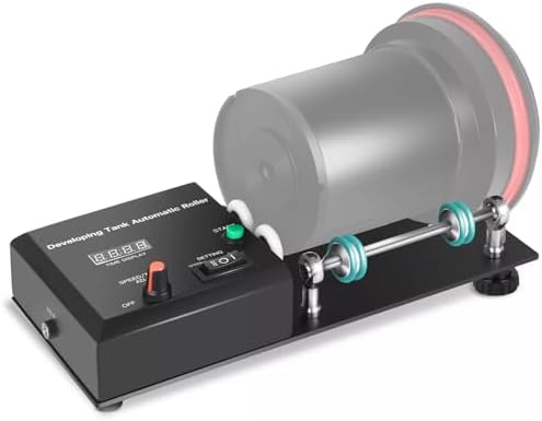 Universal Automatic Darkroom Film Processor Kit Advanced Developer Tanks for Spiral Film Development & Imaging for Photography Enthusiasts