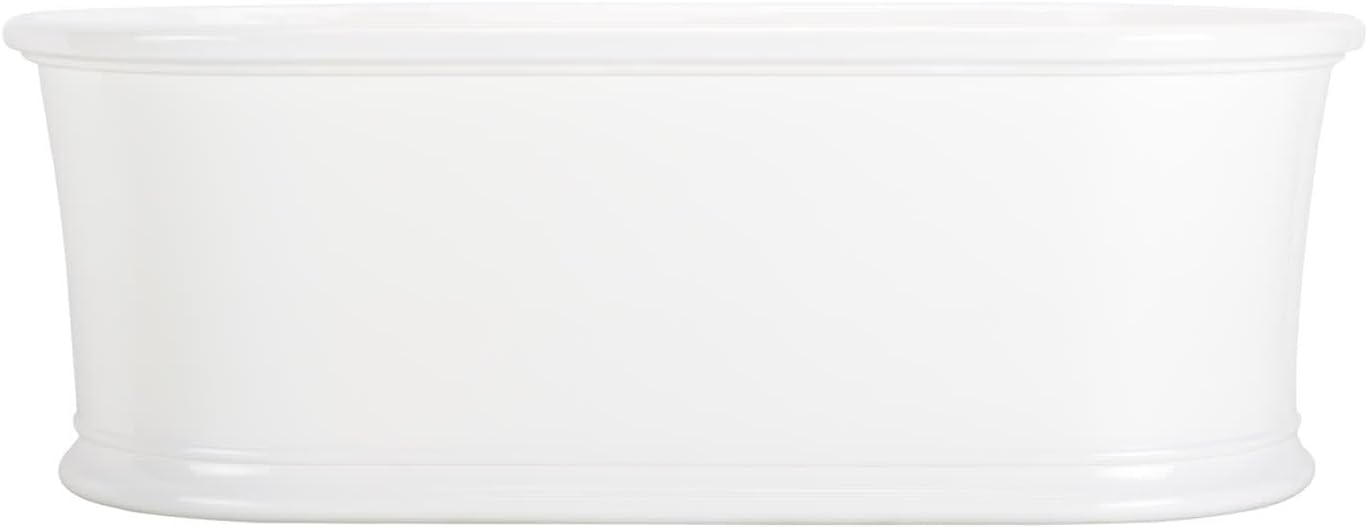 Signature Hardware 449036 Halliford 66' Acrylic Soaking Freestanding Tub