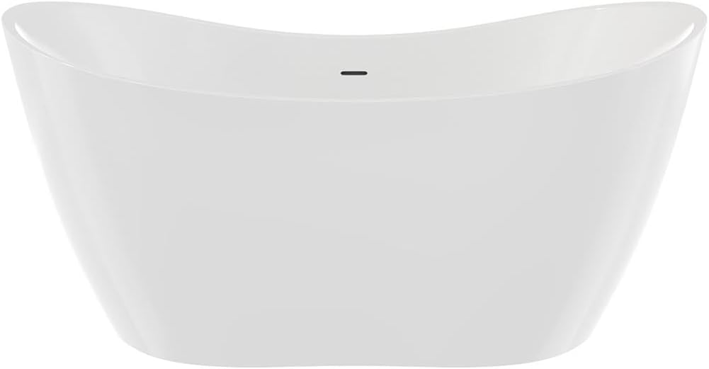 Vintage Tub & Bath Philo 54 Inch Acrylic Double Slipper Freestanding Tub