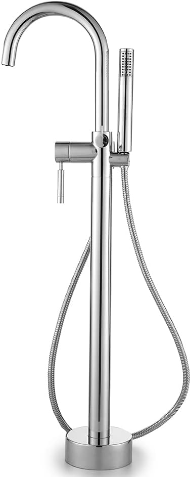 OVE Decors Kanti Free standing bath tub Faucet in Chrome