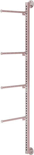 Freestanding Clothing Store Underwear Display Rack, Boutique Retail Commercial Shelves, Multifunctional Slippers Sock Lingerie Swimwear Shorts Access(Silver-26.5x120CM