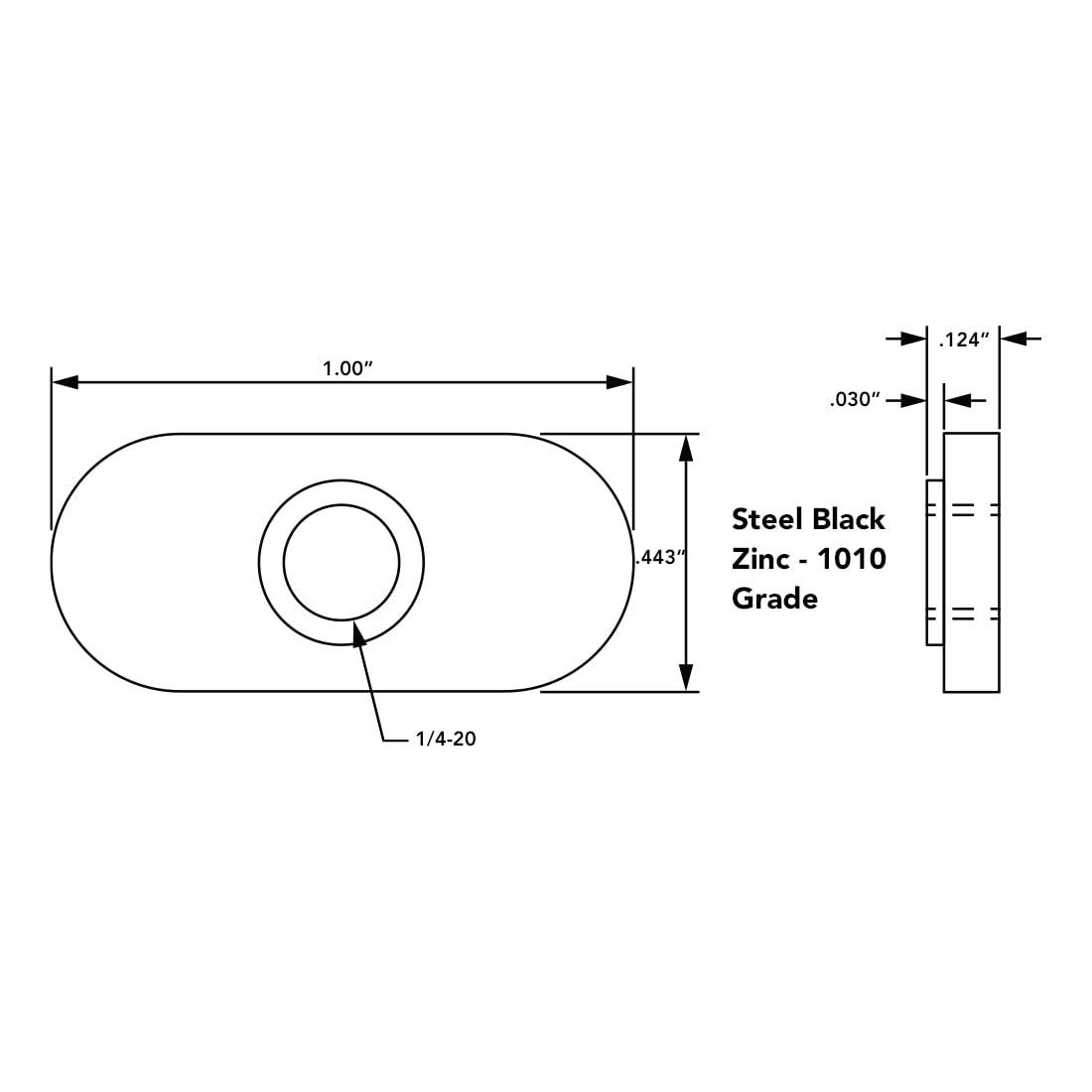 8020, 3382, 10 Series Steel 1/4-20 Centered Slide in Economy T-Nut Steel T-Slot Accessories for 80/20 Aluminum Extrusion Hardware Nuts (2500 Pack)