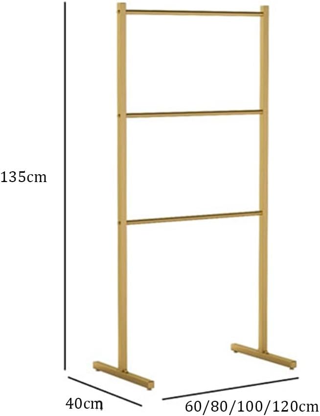 Retail Store Garment Clothing Hanger, Underwear Panty Rack Shorts Display Bra Stand, Clothes Organizer with Wheels for Bedroom Boutique Metal Pipe Hanging Rack(White,100x40x135cm)