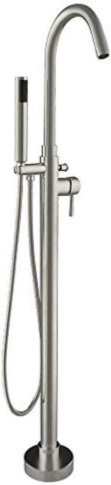 WOODBRIDGE F 0001 F0001BN Faucet, (L) 10 3/4' x (W) 6-1/4' x (H) 43-7/8, Brushed Nickel