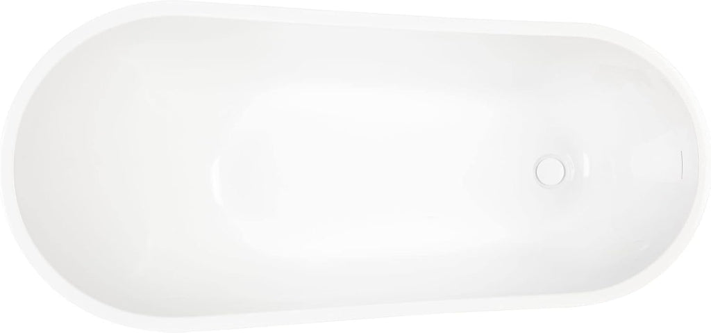 Signature Hardware 483534 Sheba 59' Free Standing Acrylic Oval Tub