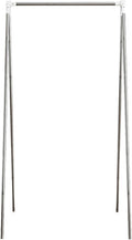 Foldable Clothes Rack, Extendable Garment Rack Portable Freestanding Clothing Rack Metal Clothes Rack For Travel, Camping, Bedroom, Hotel, Laundry Room(Large)