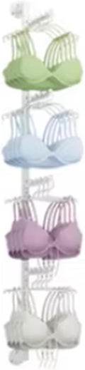 Underwear Display Stand, Metals, Clothing Store Boutiques Lingerie Garment Rack, Commercial Retail Shelves, Wall-Mounted, for Socks Bra Panties Scarves(White)