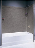 Swan SI00603.168 32-in L x 60-in W x 60-in H Solid Surface Bathtub Wall Kit, Baby's Breath