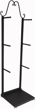 Vintage Underwear Display Stand, Metals, Clothing Lingerie Garment Rack, Commercial Retail Shelves, Freestanding, for Socks Bra Panties Scarves, 15.7 * 59in