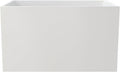 43' Acrylic Freestanding Bath tubs Soaker Tubs in White