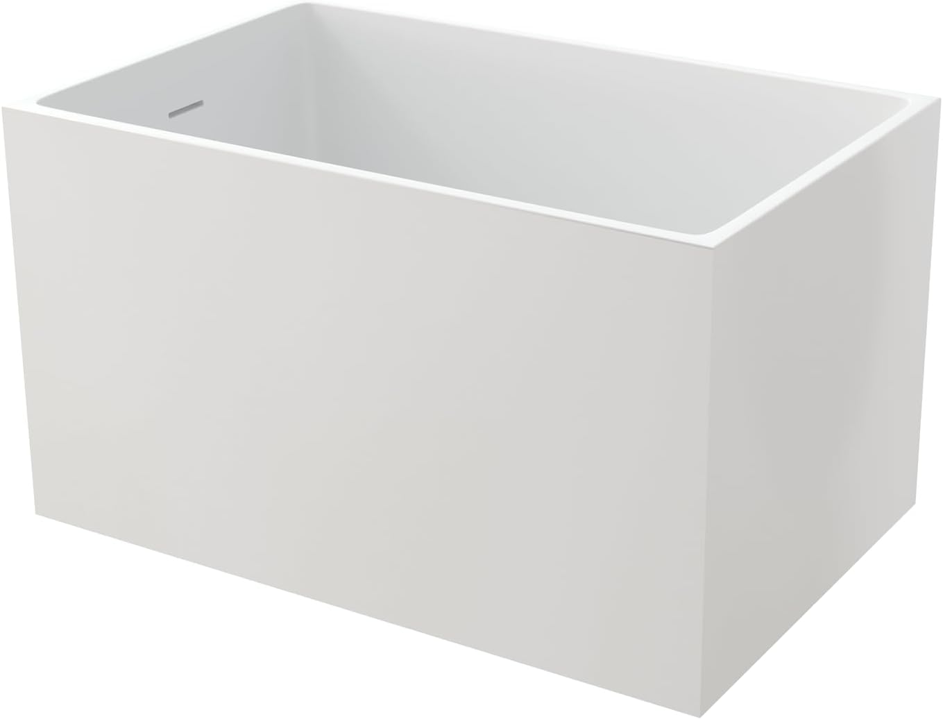 43' Acrylic Freestanding Bath tubs Soaker Tubs in White
