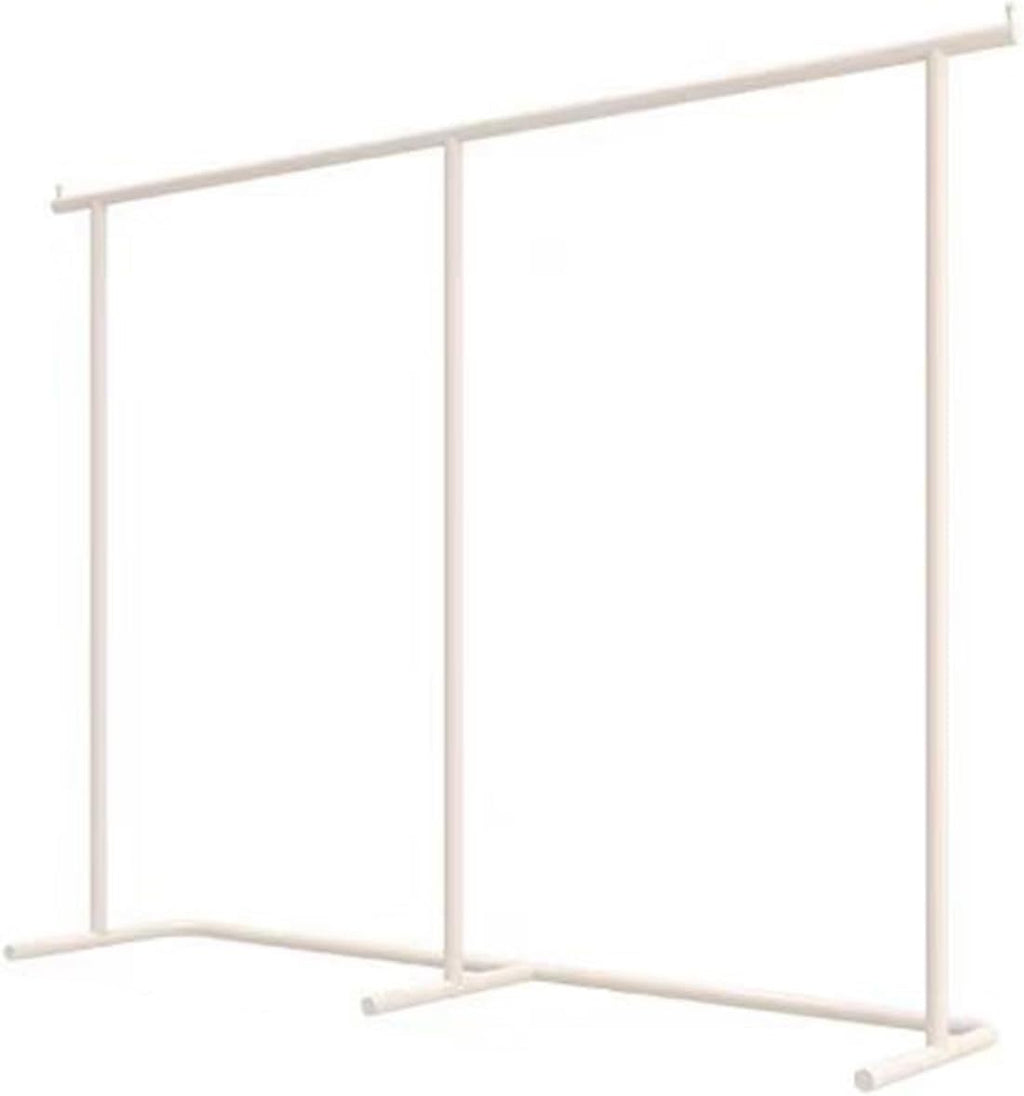Single Arm Clothes Rack,Freestanding Garment Heavy Duty,Large Load Capacity for Retail And Home Storage(180x160cm)