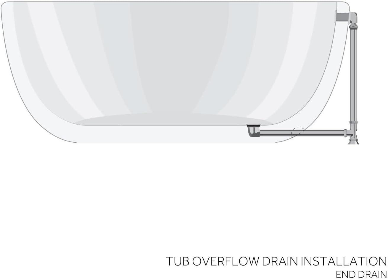 Signature Hardware 380388 Jude 66' Cast Iron Soaking Freestanding Tub with Pre-Drilled Overflow Hole and Tap Deck