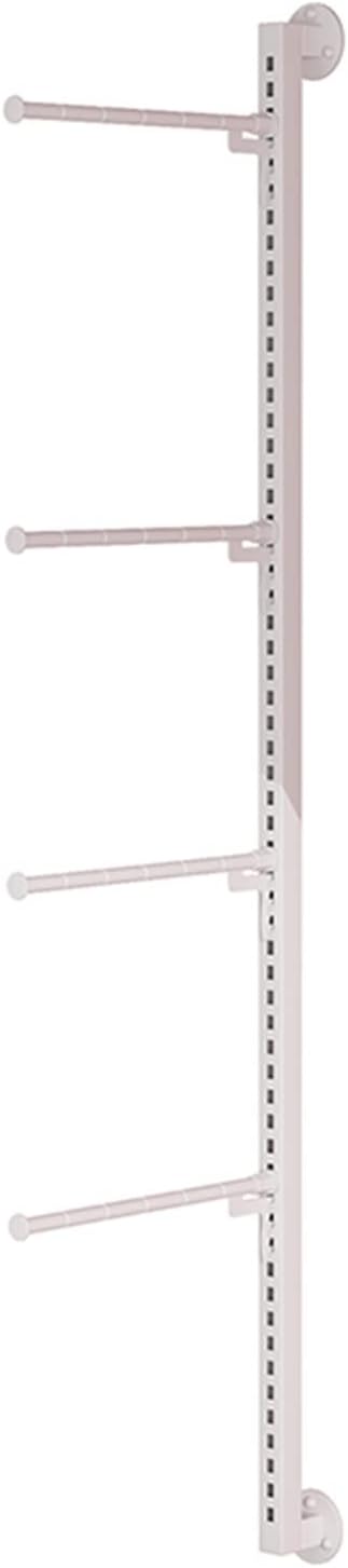 Freestanding Clothing Store Underwear Display Rack, Boutique Retail Commercial Shelves, Multifunctional Slippers Sock Lingerie Swimwear Shorts Access(White-26.5x120CM