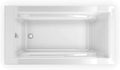 MAAX 105571-000-001 Optik Acrylic Bathtub, 60-in L x 32-in W x 23-in H, White