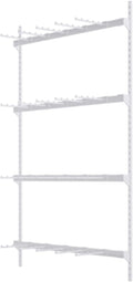 Wall-Mounted Underwear Display Stand, Metals, Lingerie Garment Rack, Retail Sock Show shelves, Supermarkets Commercial Clothing Store Shelf, for Bras, Shorts, Hats(White,150 * 150cm)
