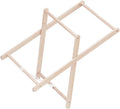 Wood Coat Stand Clothes Hanging Rack Freestanding Garment Rack for Bedroom Entryway with Solid Wood Frame Clothes Storage Organizer