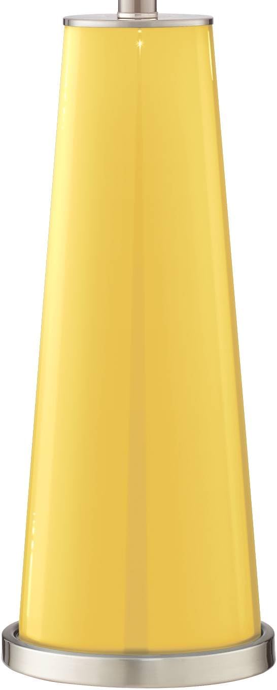 Color + Plus Leo 29 1/2' Lemon Zest Yellow Table Lamps Set of 2