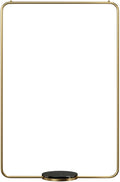 Garment Rack Gold, Metal Heavy Duty Clothes Rack Freestanding Wardrobe Storage Rack With Single Rods For Bedrooms, Clothing Store, Laundry Room, Living Room(Gold (Black Marble),39.4in)