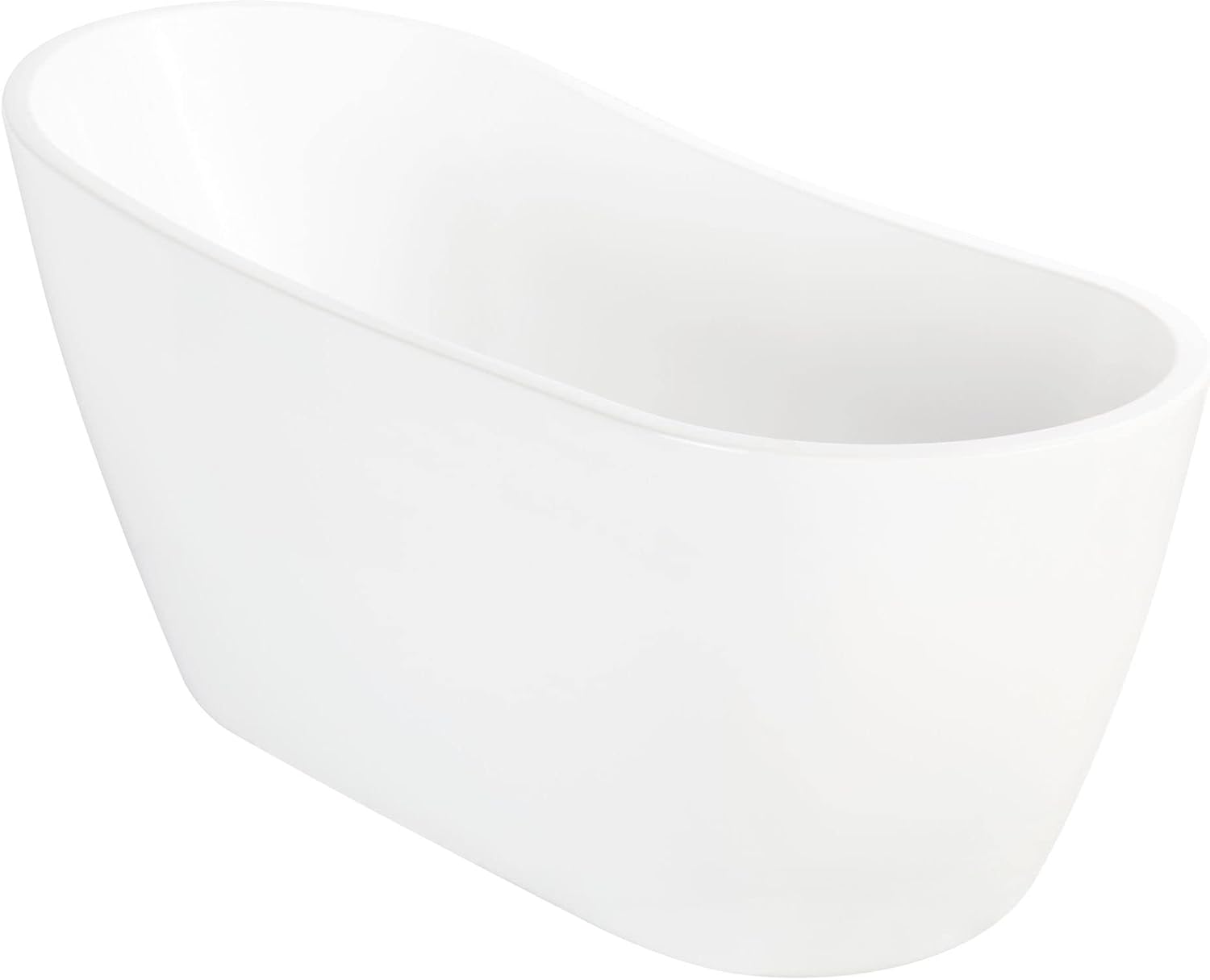 Signature Hardware 483534 Sheba 59' Free Standing Acrylic Oval Tub