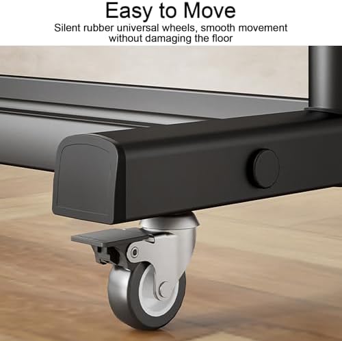 Heavy Duty Rolling Clothes Rack with Wheels - Sturdy Free-Standing Garment Rack for Bedroom, Laundry, Retail Shop Storage & Organization - Adjustable Height, Dur, Black-120x158x43cm