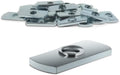 8020, 3785, 10 Series Steel 1/4-20 Centered Slide in Economy T Nuts Hardware Nuts for 1' 10 Series Aluminum Extrusions 80/20 (500 Pack)