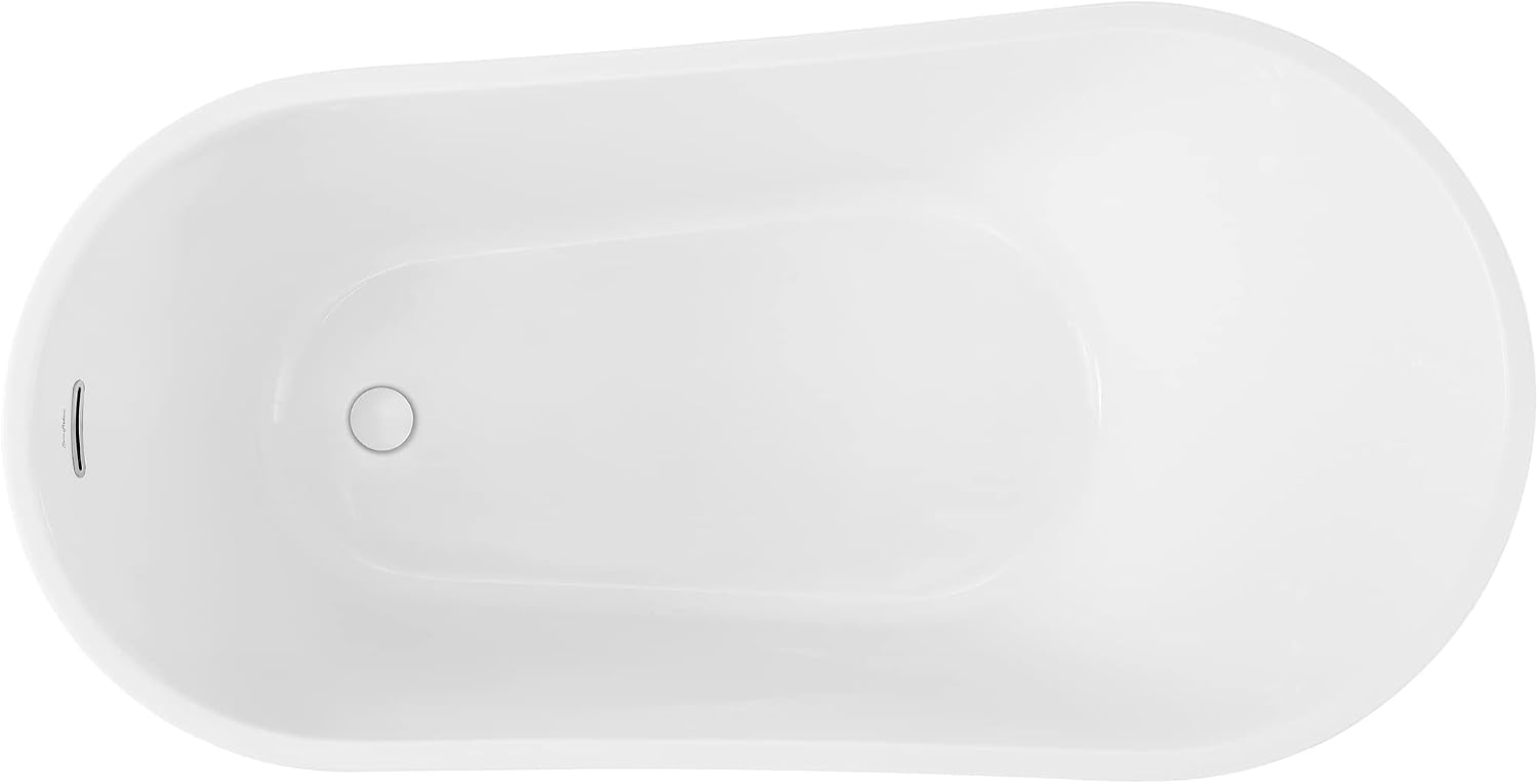 Sublime 60' Single Slipper Freestanding Bathtub