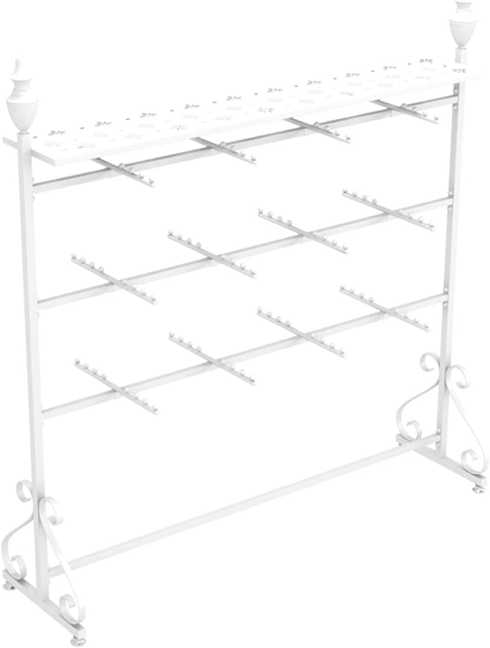 Freestanding Double Sided Metal Underwear Display Rack with Top Shelves Commercial Clothing Store Organizer for Bras Shorts Socks Accessories Retail Display Stand，D 150x40x155cm