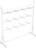 Freestanding Double Sided Metal Underwear Display Rack with Top Shelves Commercial Clothing Store Organizer for Bras Shorts Socks Accessories Retail Display Stand，D 150x40x155cm