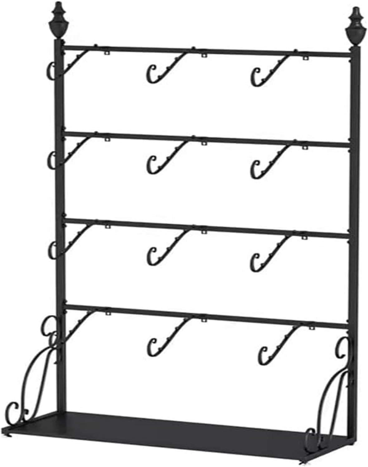 Clothes Rail Garment Rack Metal Underwear Display Stands， Floor Standing Sock Gloves Ornament Organizer Retail Store Metal Hanger Creative Commercial Shelves for Pan
