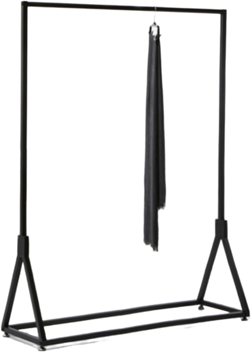 Freestanding Garment Rack Heavy Duty,Clothes for Hanging,for Showcasing Items In Thrift Shops, Boutiques and Retail Stores(100x40x130cm)