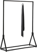 Freestanding Garment Rack Heavy Duty,Clothes for Hanging,for Showcasing Items In Thrift Shops, Boutiques and Retail Stores(100x40x130cm)