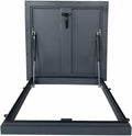 Aluminum Alloy Attic Access Door, Roof Access Hatch, Rainproof Rooftop Maintenance Hatch, with Gas Shock Strut, Easy Installation, for Attics, Patios, Basements(75cm/29.5in)
