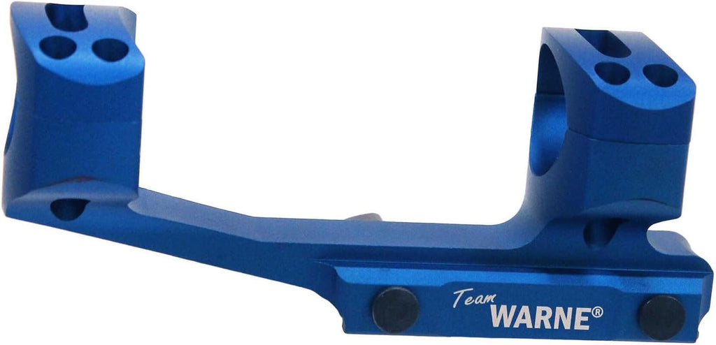 WARNE XSKEL30TW Gen 2, Extended Skeletonized 30mm MSR Mount, 6061 T6 Aluminum, Steel Threaded Inserts, Black | Two-Inch Forward Cantilever, Steel Threaded Inserts, MSR Ideal Height, Fits 34mm Scope Tubes, Lightweight Construction