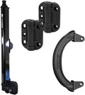 Safetech Hardware 22-Inch Push Lock Magnetic Top Pull Pool Gate Latch, TopKlik Gate Hinges & Gate Handle Bundle