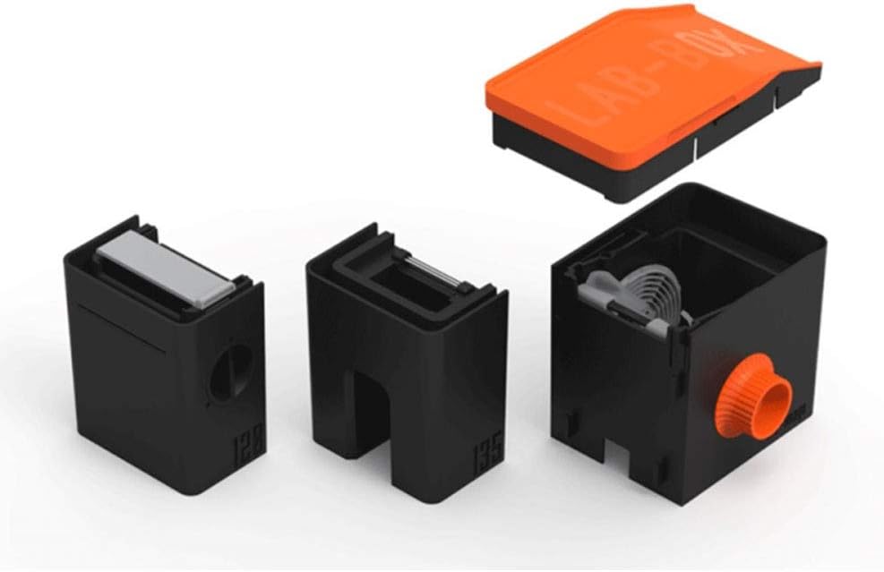 120 Films 35 mm Cartridge LAB-Box Developing Tank 2-Module Kit (Orange)