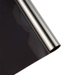 Window Privacy Film Black Silver One Way Mirror Daytime Privacy Reflection Window Tint Anti UV Sun Blocking Glass Protection Film, 35.4Inch x 100Feet