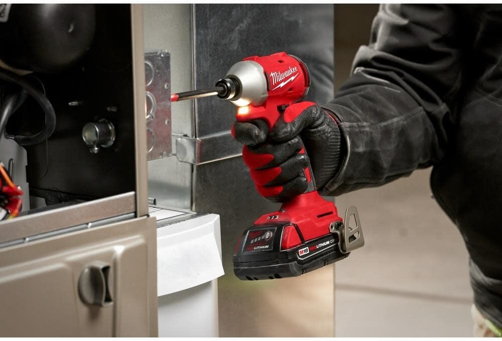 Milwaukee M18 Compact 3651 Hex 3-Speed Impact Driver (Bare Tool) (Renewed)