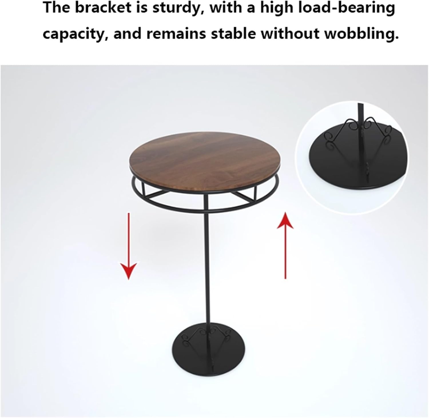 Multi-Purpose Metal Garment Rack, Round, Floor Standing Clothing Stand, Clothes Retail Display Shelf, for Bedroom Boutique Commercial Shop Laundry Room(70 * 150cm)