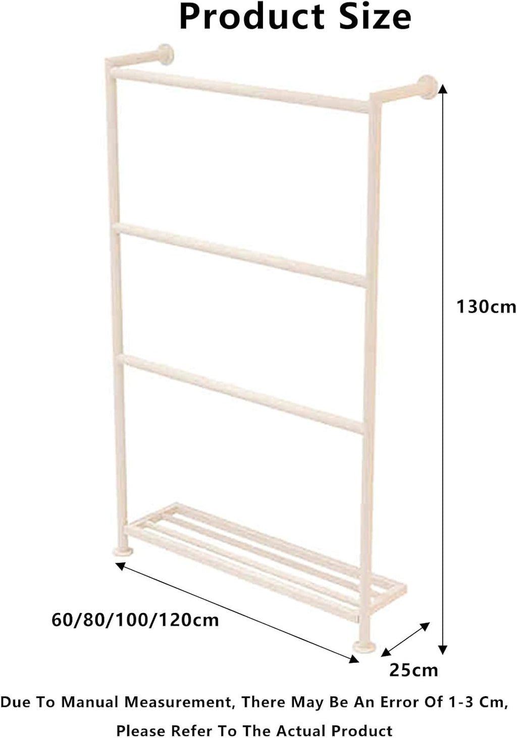 Boutique Lingerie Stand,Freestanding Clothing Store Retail Lingerie Garment Rack,Bra Shorts Display Storage Rack(L-60CM)
