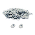 8020, 25-1951, 25 Series M5 x 0.8 Offset Slide in Economy T-Nut Steel Hardware Nuts for use with M5 Bolts on 25 Series 25mm Aluminum Extrusions 80/20 (500)