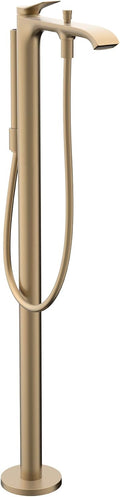 hansgrohe Vivenis 1-Handle 39-inch Tall Freestanding Bathtub Faucet with Handshower in Brushed Bronze, 75445141