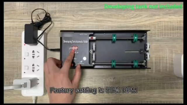 Electric Film Processor Machine Automatic Darkroom Processor with Pre-Set Programs for Versatile Developing Tanks for Photography Enthusiasts