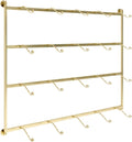 47.2in Underwear Display Stand, Clothing Store Boutiques Retail Lingerie Garment Rack, Metals, Commercial Shelves Clothes Rod, for Lingerie Socks Bra Panties Scarves(Gold,120 * 120cm)