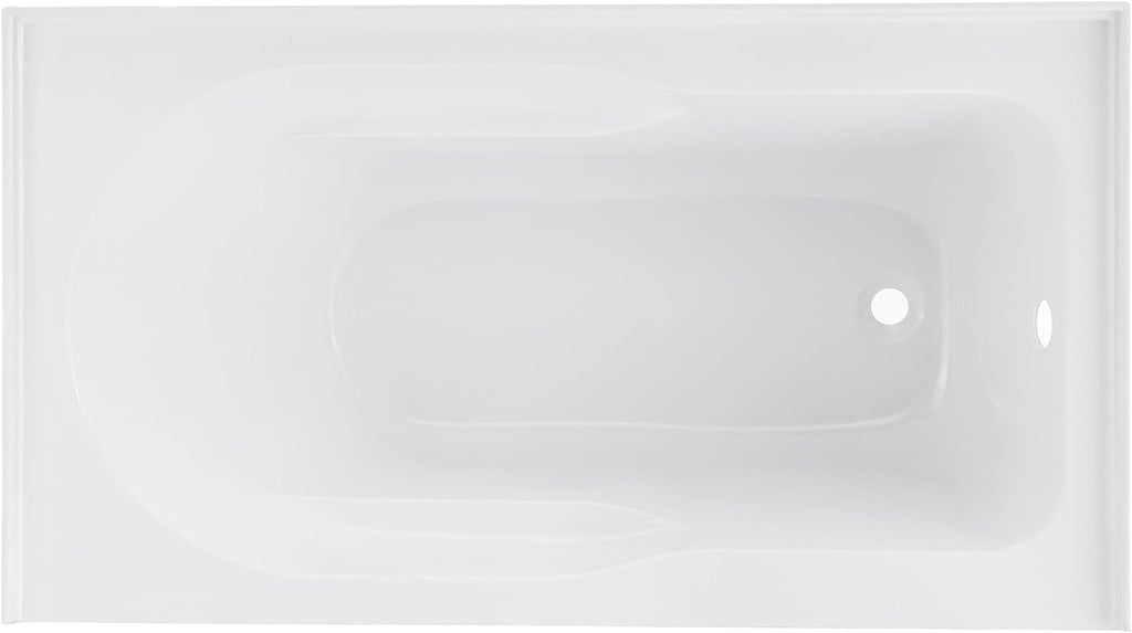 Ivy 48'' x 32' Bathtub with Apron Right Hand Drain in White