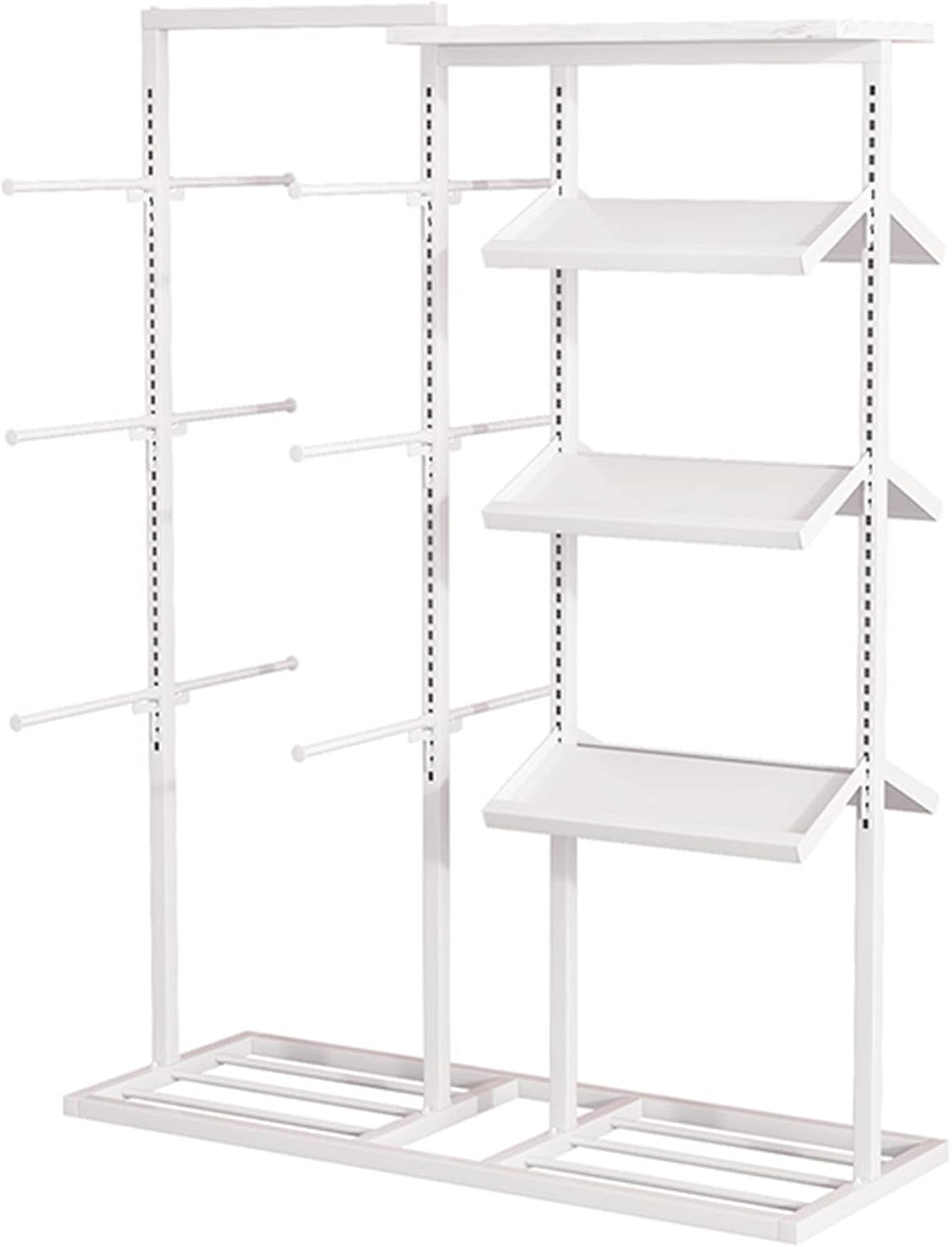 Clothes Retail Shelves Garment Rack Commercial Socks Holder,Adjustable Underwear Rack Bra Display Fixture Handbag Hanging Rods,Boutique Store Hanger Hat Organizer Shel