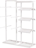Clothes Retail Shelves Garment Rack Commercial Socks Holder,Adjustable Underwear Rack Bra Display Fixture Handbag Hanging Rods,Boutique Store Hanger Hat Organizer Shel